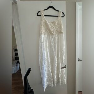 Chic soul Dressed in Lace, White, 1X